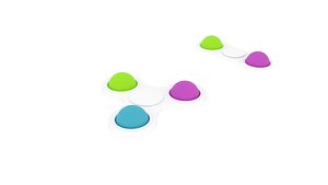 Spinner Simple Dimples Set