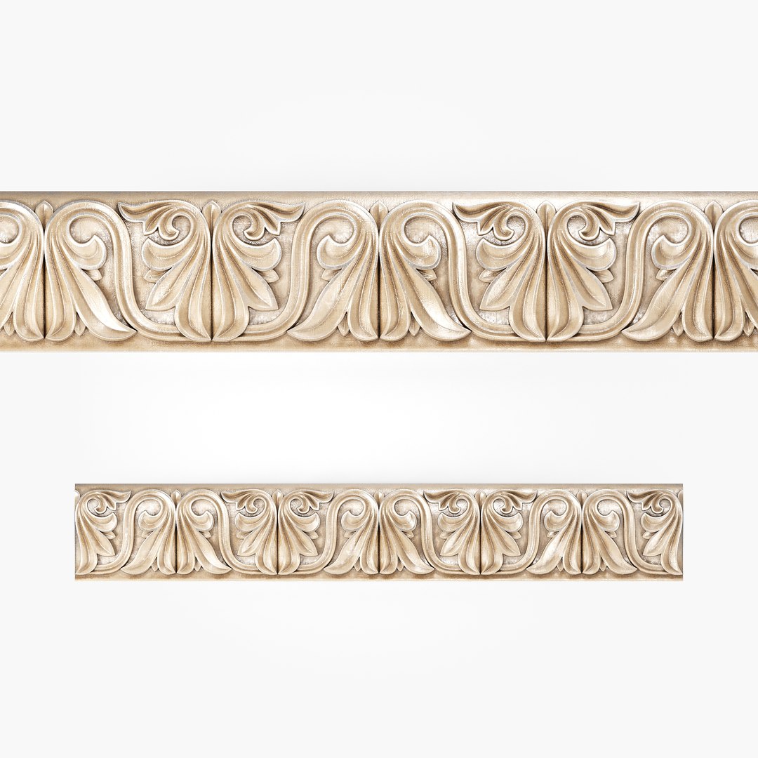 3D Cornice - TurboSquid 2028621