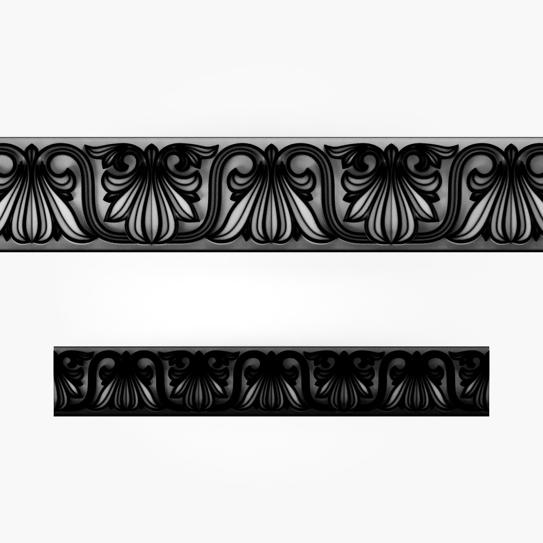 3D Cornice - TurboSquid 2028621