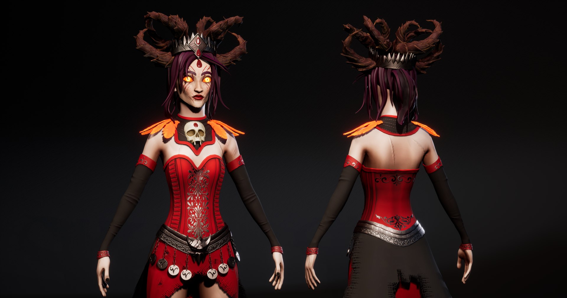Stylized Female Necromancer 3D https://p.turbosquid.com/ts-thumb/FP/qrkTfV/Gh/016/png/1683132586/1920x1080/fit_q87/344625a696a86ea0dd3972f6756a408a41830b4c/016.jpg