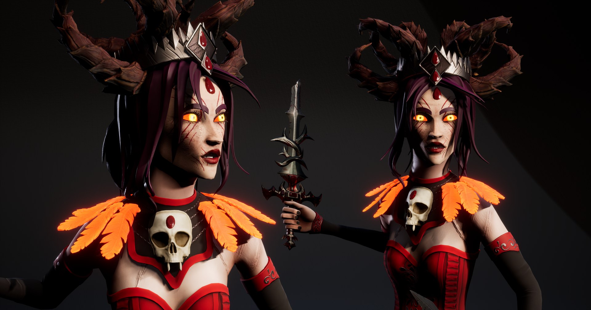 Stylized Female Necromancer 3D https://p.turbosquid.com/ts-thumb/FP/qrkTfV/mp/0111/png/1683132602/1920x1080/fit_q87/73fa4bead3551fdb3b8777b7a7528d085c41e43f/0111.jpg