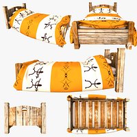 African Style Bed
