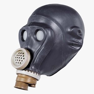Gasmask Remastered 3D model