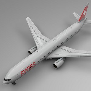 swissair boeing 777-300er l559 3D