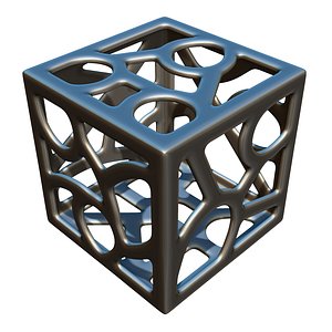 3D model cube design