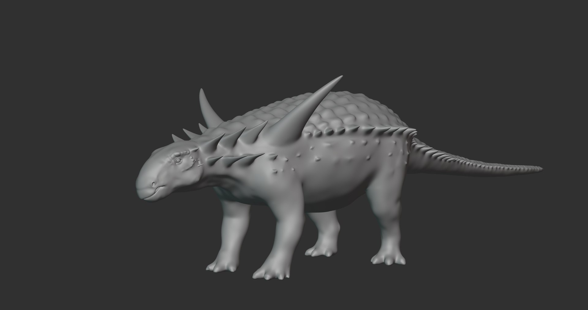 modelo 3d Sauropelta Basemesh Low Poly - TurboSquid 1995181