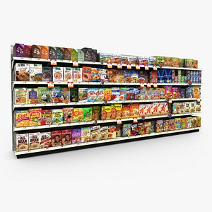 Grocery Shelves - Cereals