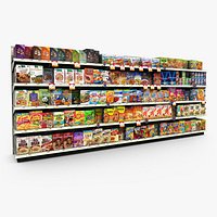 Grocery Shelves - Cereals