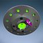 3d ufo model
