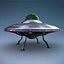 3d ufo model