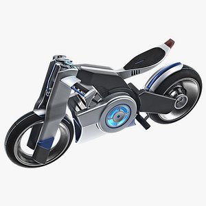 Futuristic Motorcycle