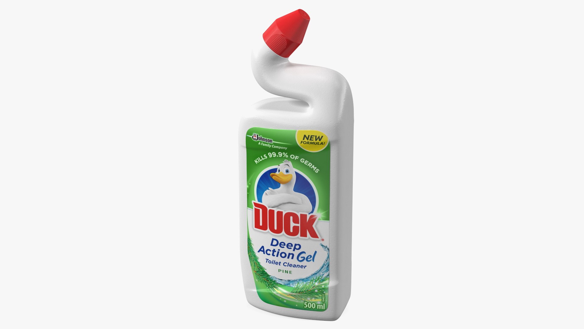 Toilet Duck Cleaner and Freshener Pine Fresh 3D model preview