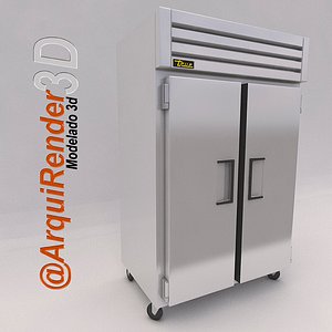 3d refrigerator true utility model