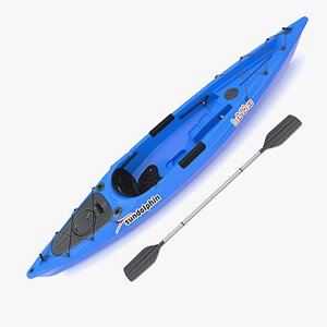 Sport Boat With Paddle 2