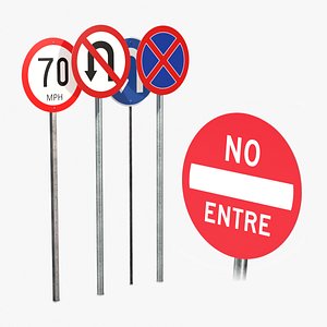 Road Signs Pack - Circular Regulatory