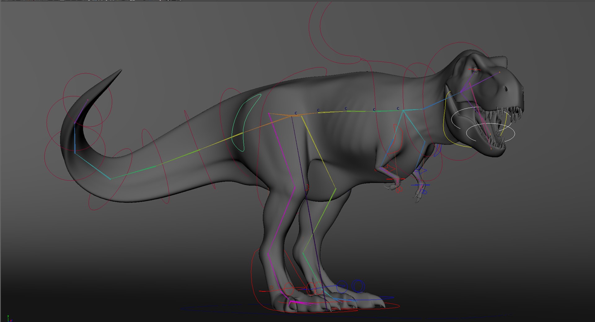 3D T-rex Rigged Tyrannosaurus Rex Model - TurboSquid 1154016
