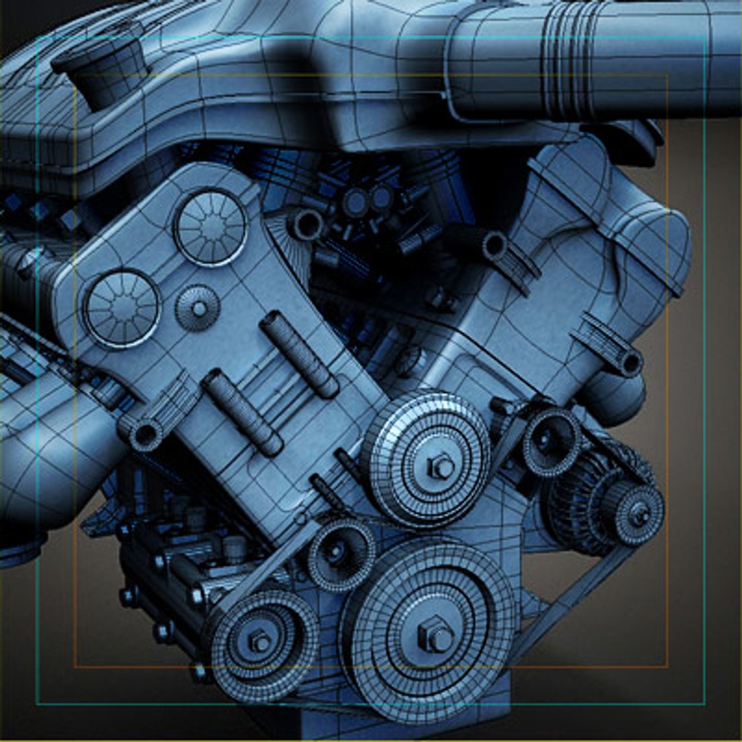 max generic v8 petrol engine