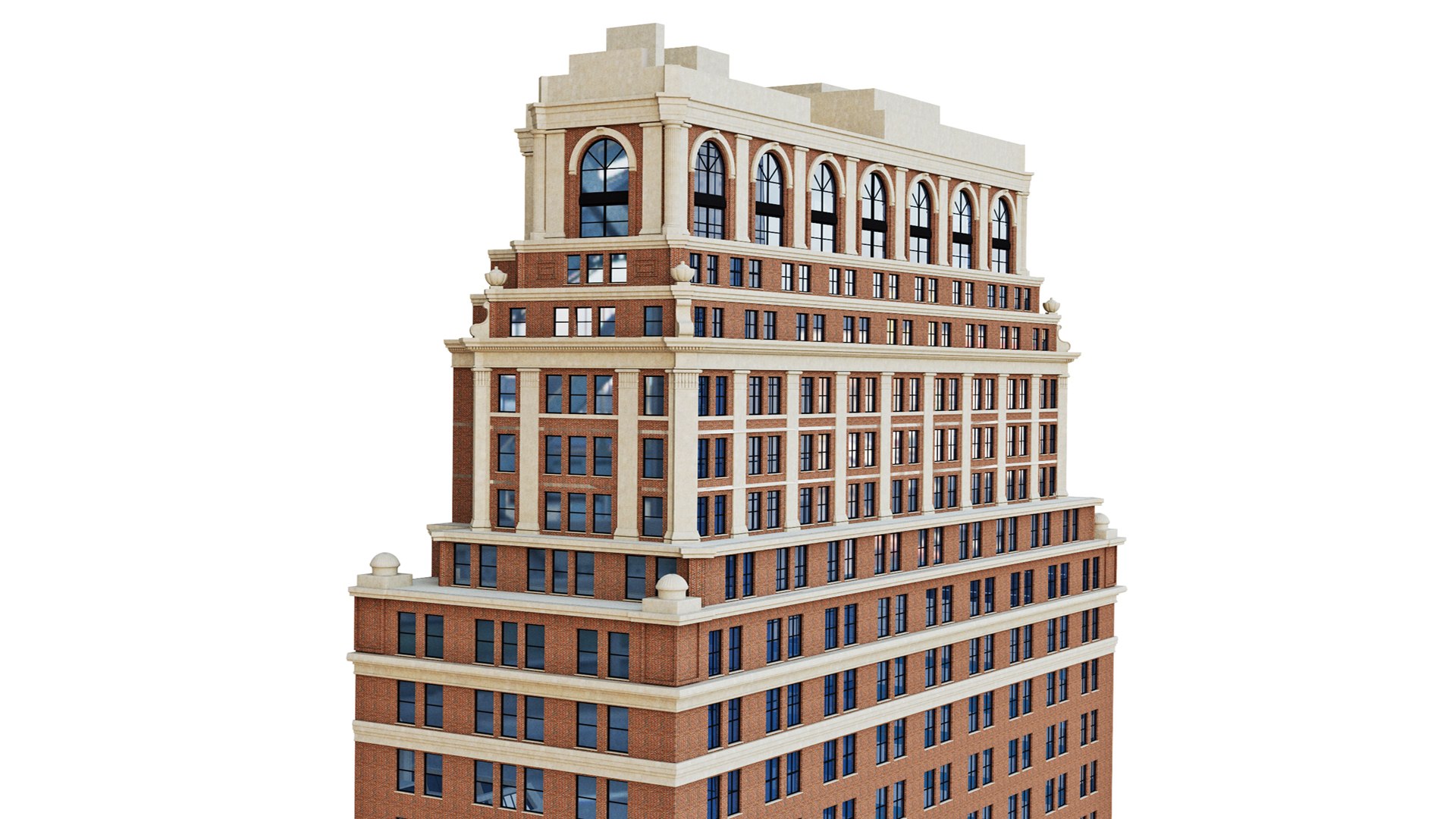 Building 44 Wall Street New York 3D TurboSquid 2093395