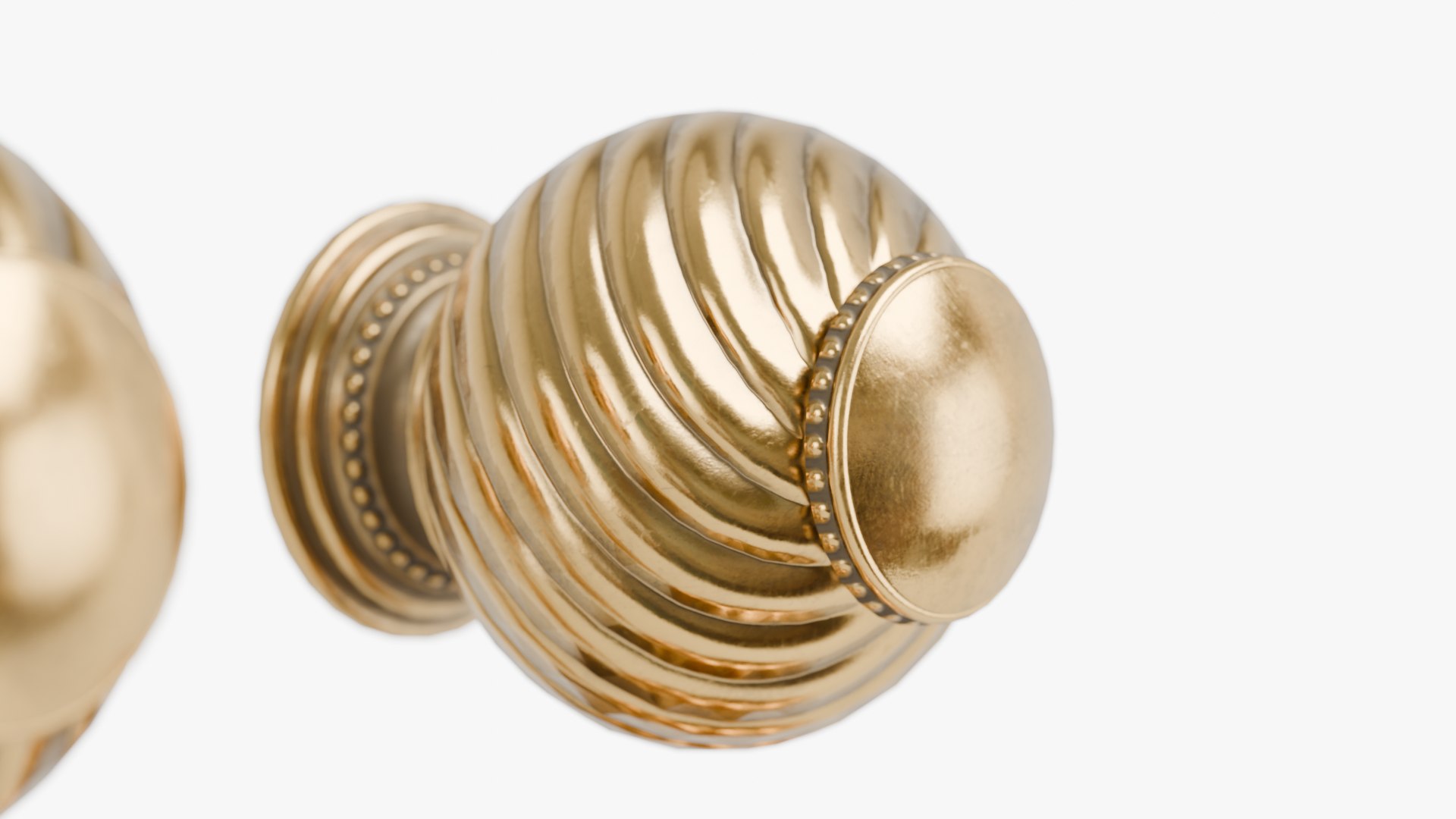 Door Knob Gold 3D Model - TurboSquid 2367355