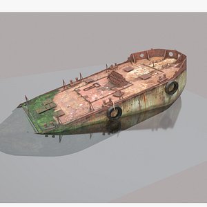 wreck pbr model