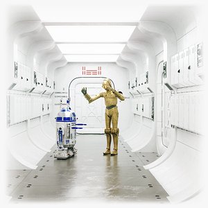 Corridor Interior Scene