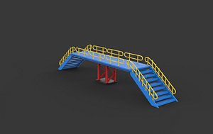 Industrial Terrain Range 3D model 3D model