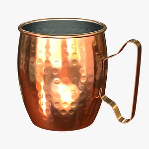 3D copper mug
