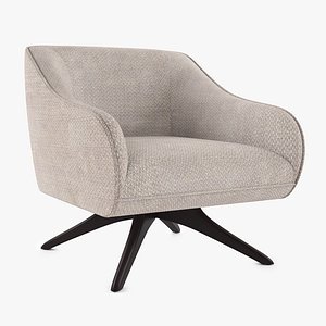 Vladimir Kagan Fifth Avenue Lounge Chair 3D model