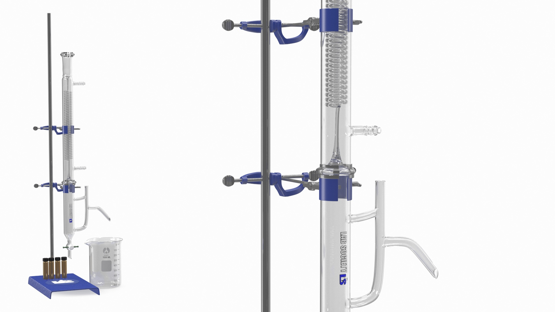 3D Lab Flask Stand TurboSquid 1458534