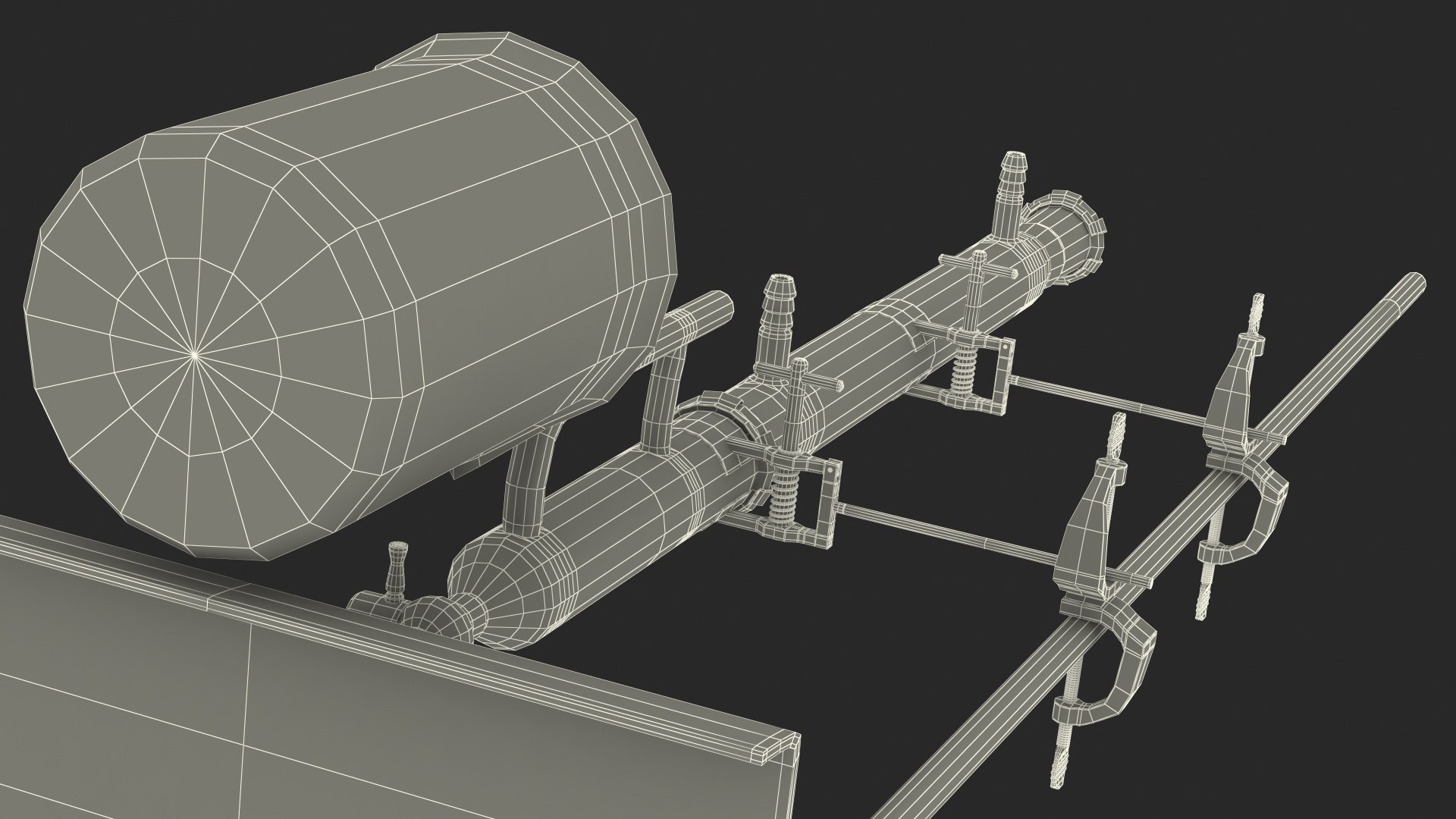 3D Lab Flask Stand - TurboSquid 1458534