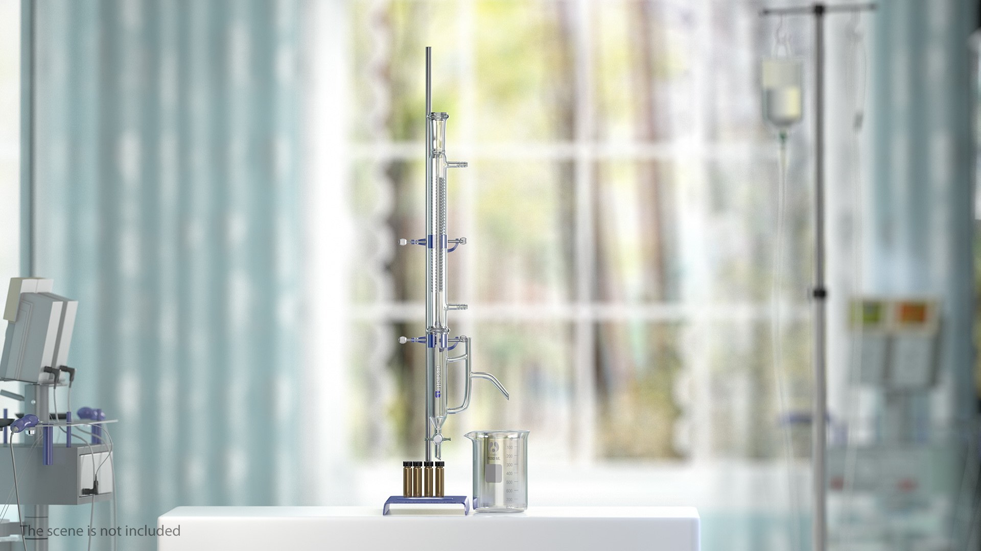 3D Lab Flask Stand TurboSquid 1458534