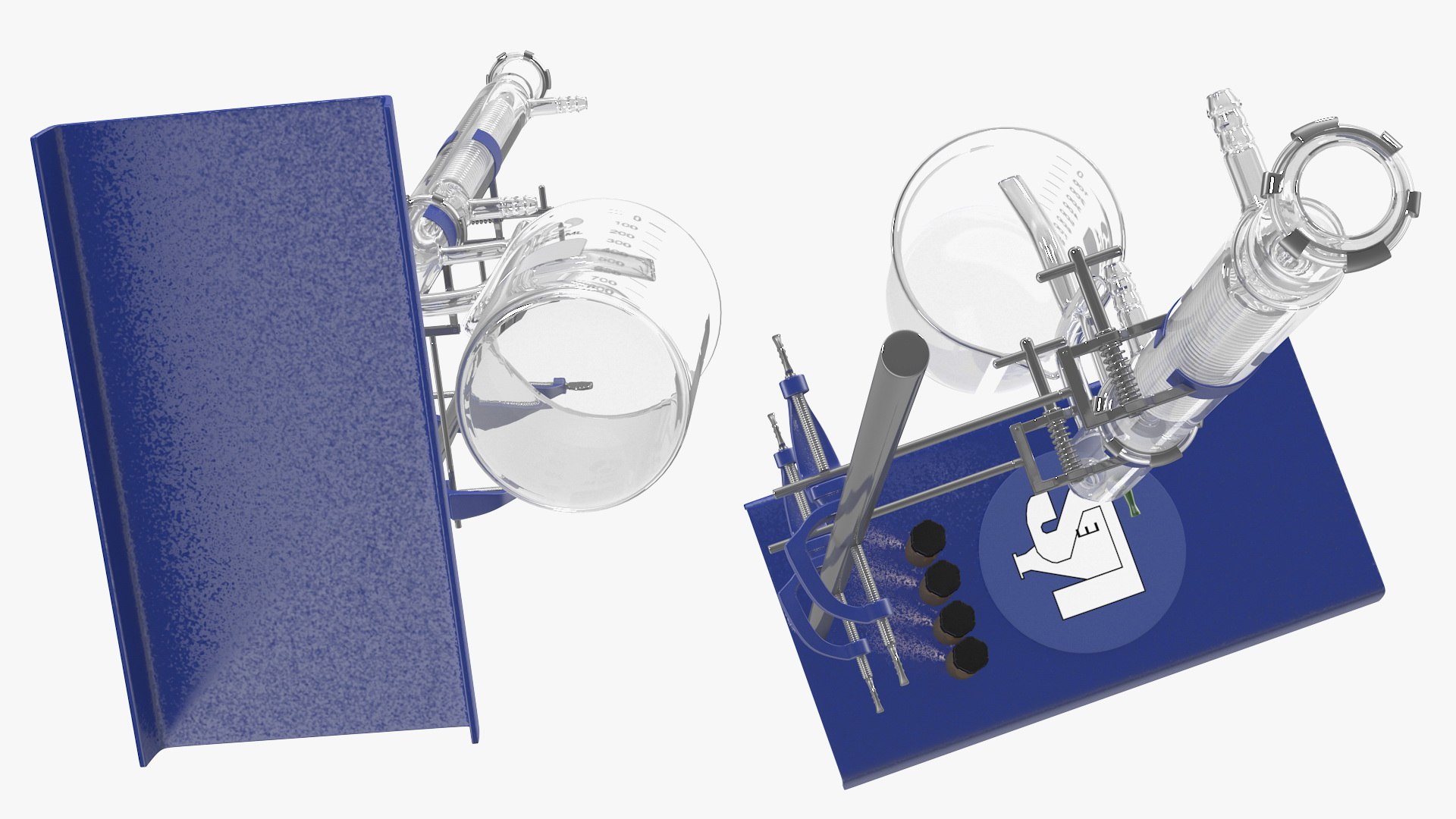 3D lab flask stand TurboSquid 1458534