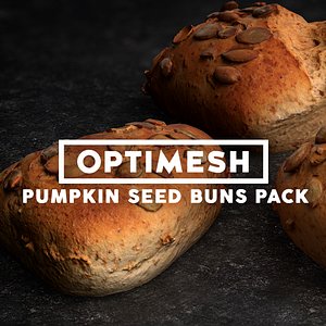 3D pumpkin seed rolls pack