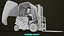 3D model Forklift Truck 01 Yellow All PBR Unity UE Textures