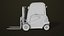3D model Forklift Truck 01 Yellow All PBR Unity UE Textures