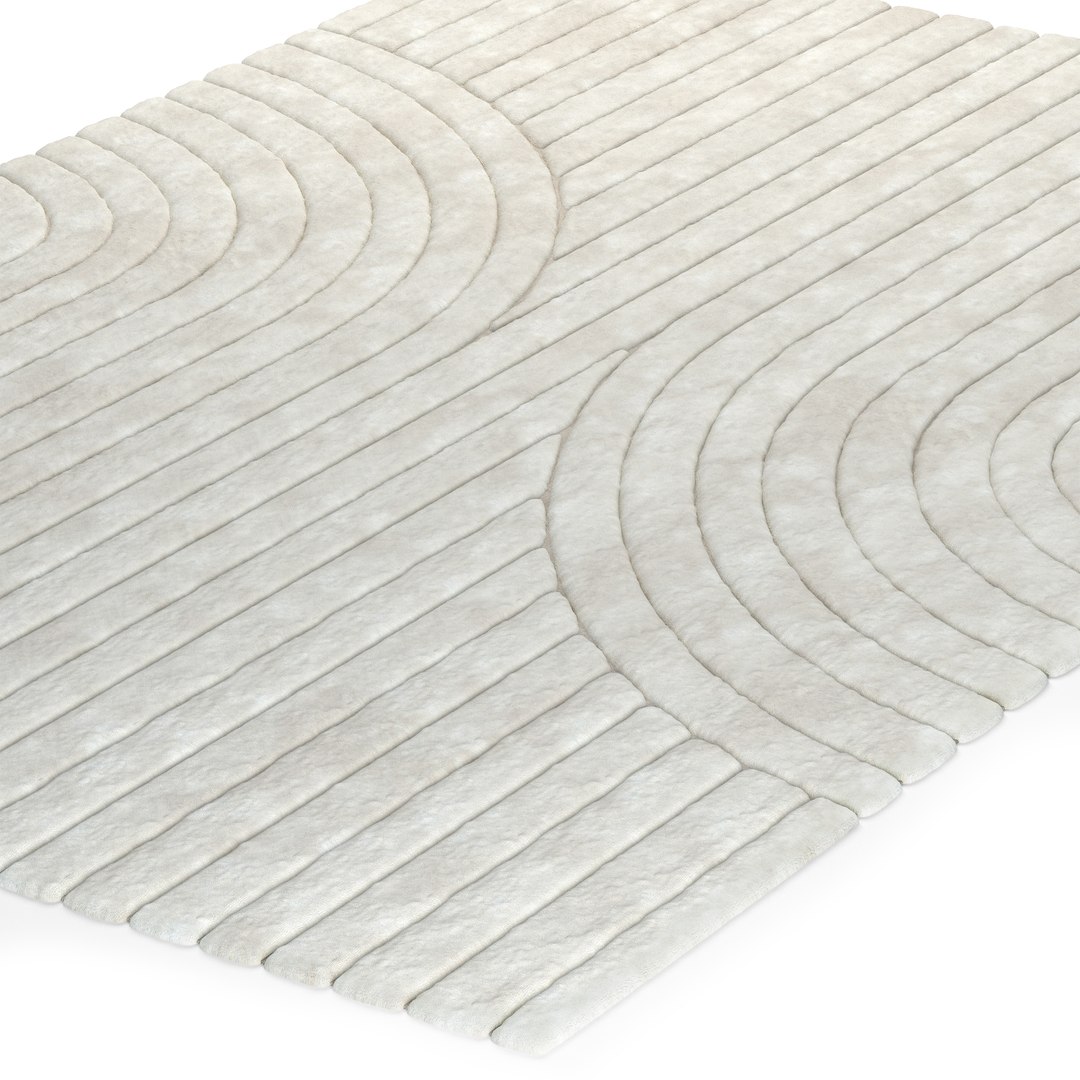 Lalita Wool Area Rug | 5' x 8' | Cream - The Citizenry