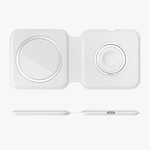 MagSafe Duo Charger Open 3D Model