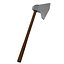 Medieval Axes and Clubs low poly