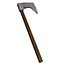 Medieval Axes and Clubs low poly