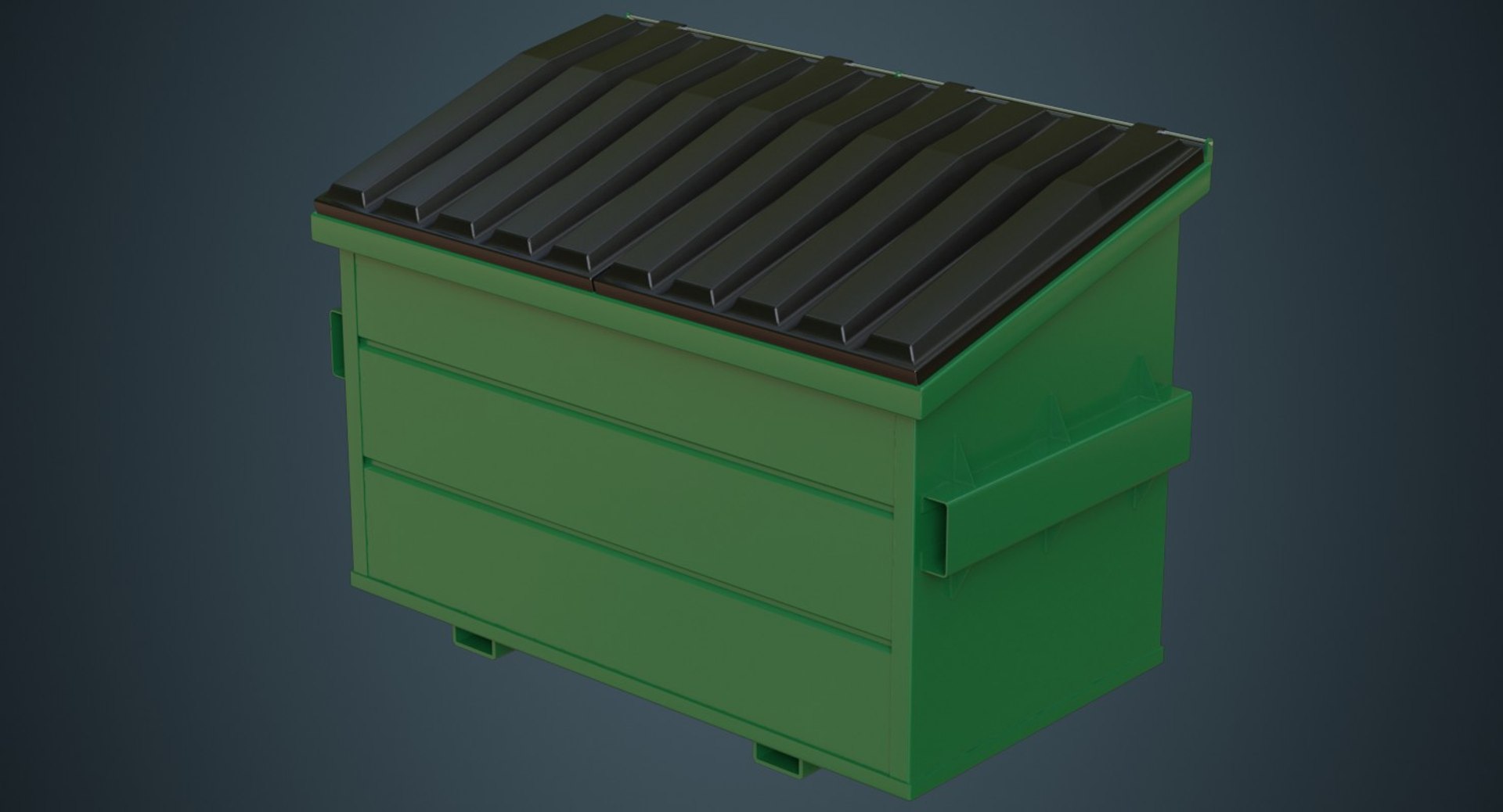 Dumpster Contains 3a 3D Model - TurboSquid 1545331