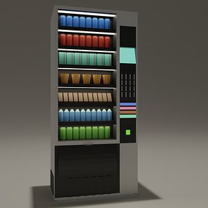 vending machine 3D model