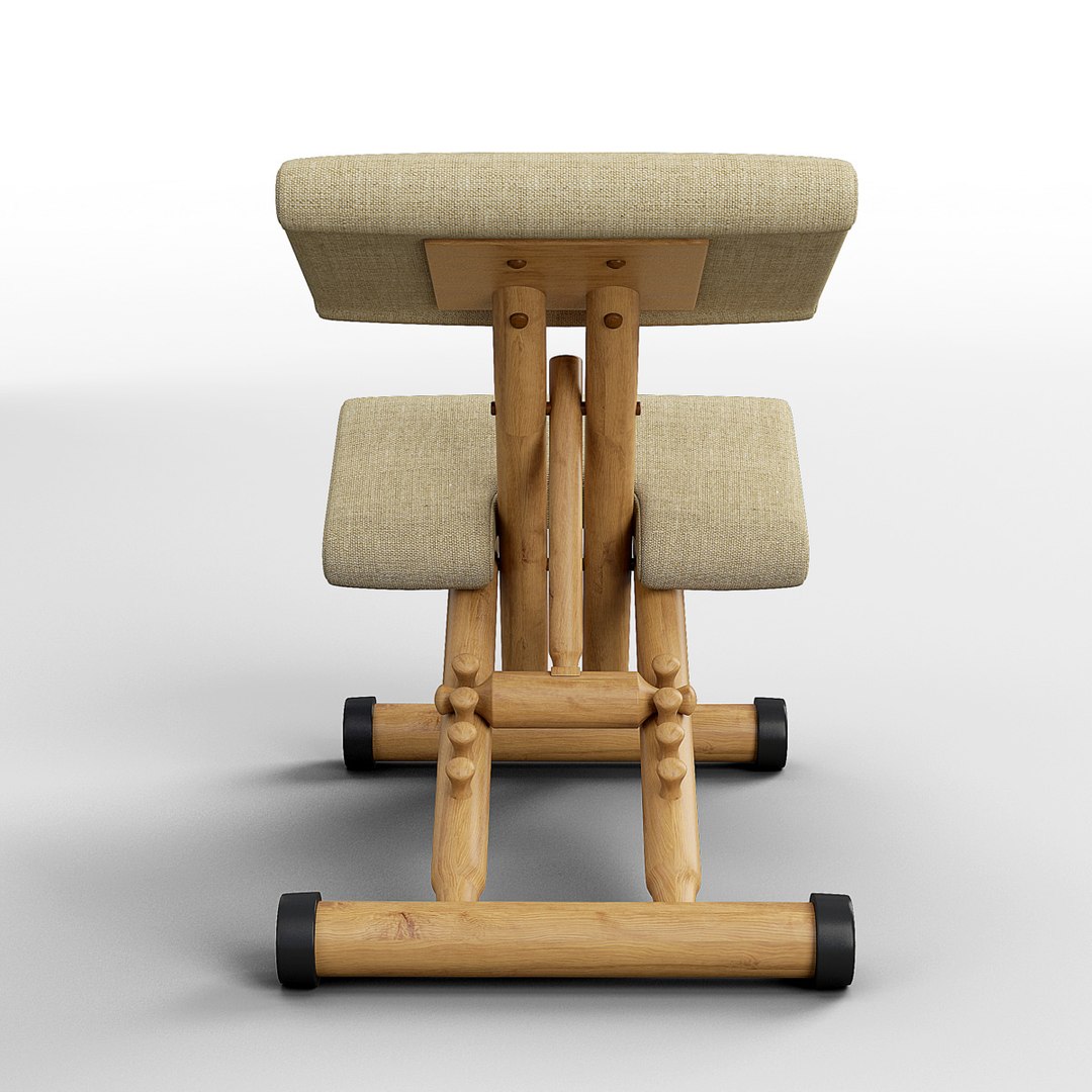 3d Model Kneeling Chair