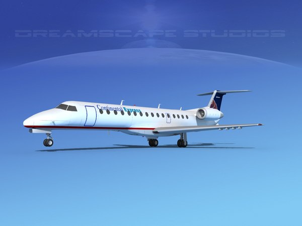 3D embraer erj