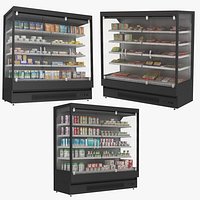 Freezer Supermarket Display Collection