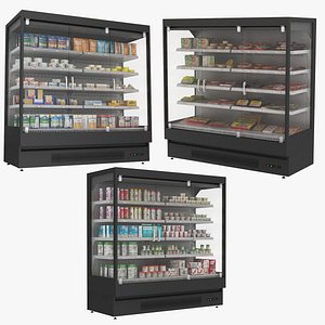 Freezer Supermarket Display Collection