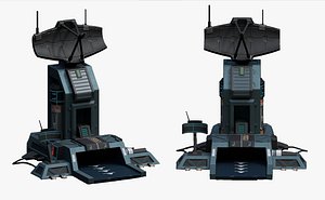 3D model exterior skyscraper bildings