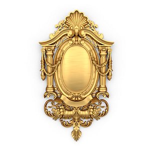 carved classic decorative ornament cnc 3d printing stl 65 3D model