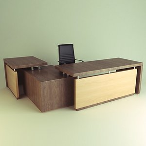 office chair desk 3d model
