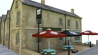 An English Country Pub Inn Hotel