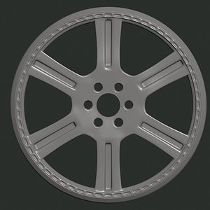 car rim model